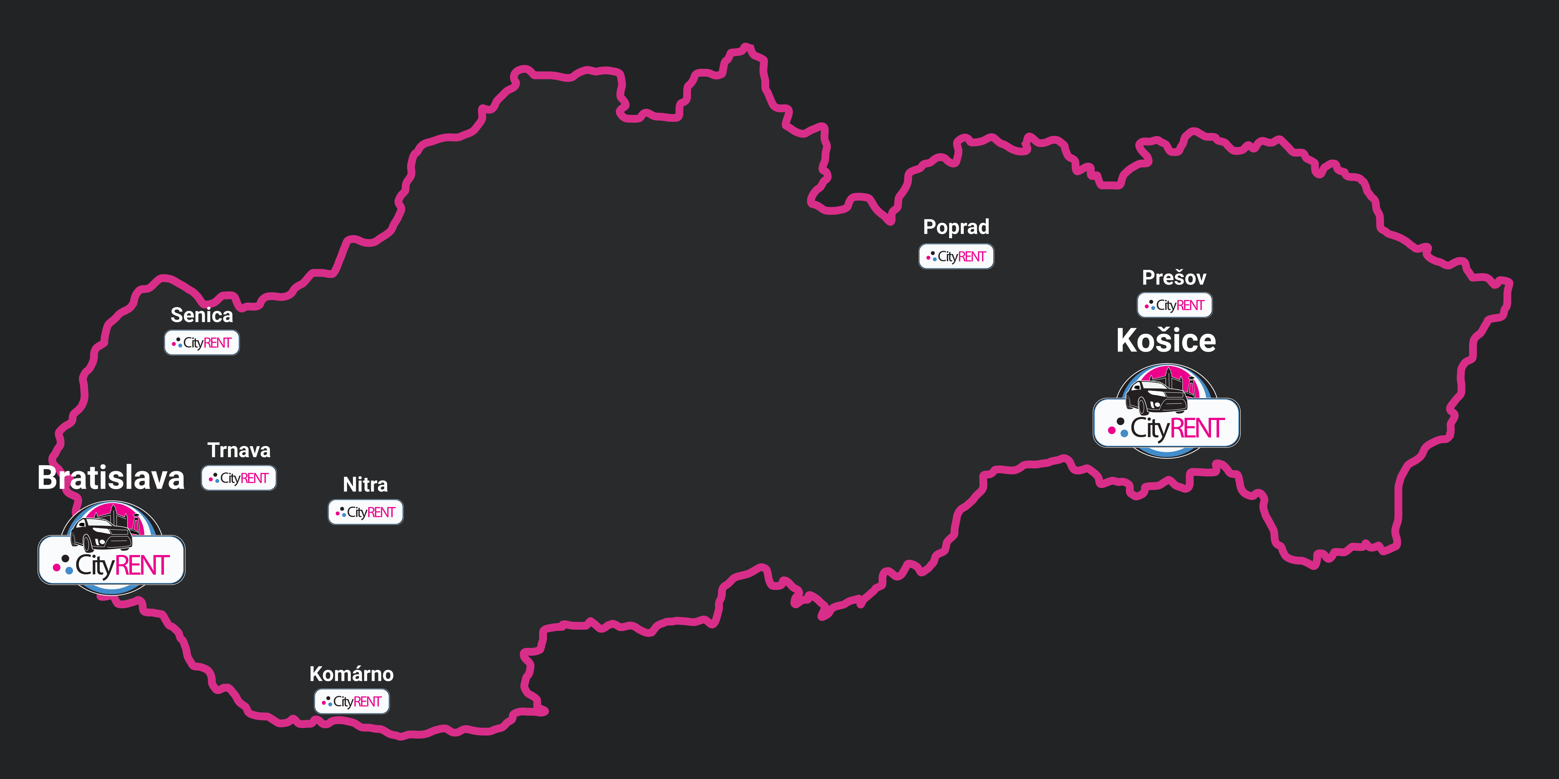 CityRent Map